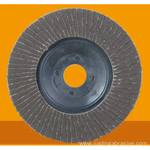 Ceramic Curved Flap Disc for corner place grinding